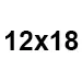 12x18-inches