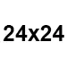 24x24-inches