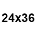 24x36-inches